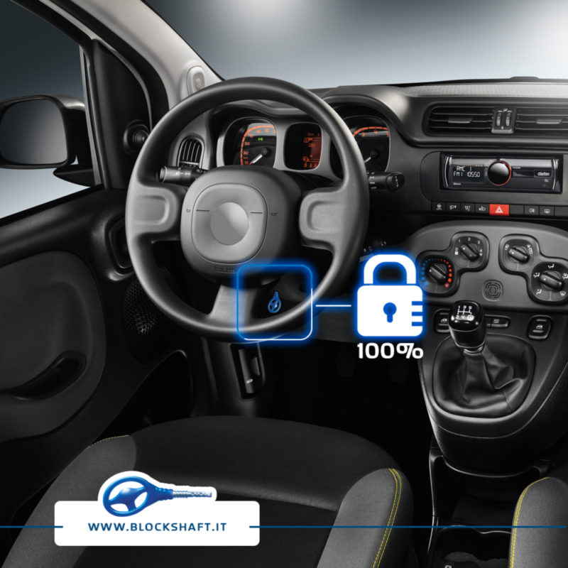 Antifurto per auto Block Shaft® il classico, l'originale Block Shaft