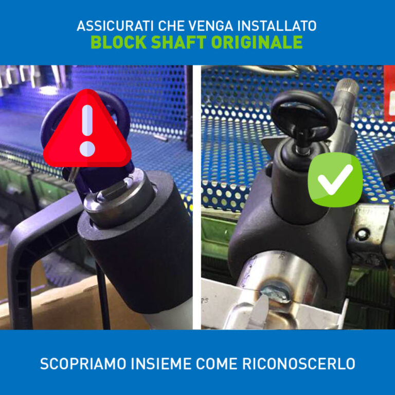 Sistema di antifurto per auto, l'originale Block Shaft